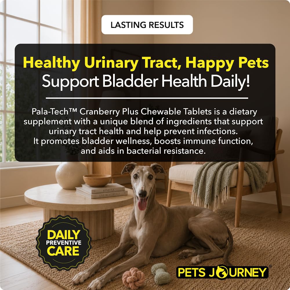 Cranberry Supplement for Dogs & Cats 60 Chewable Tablets F9288