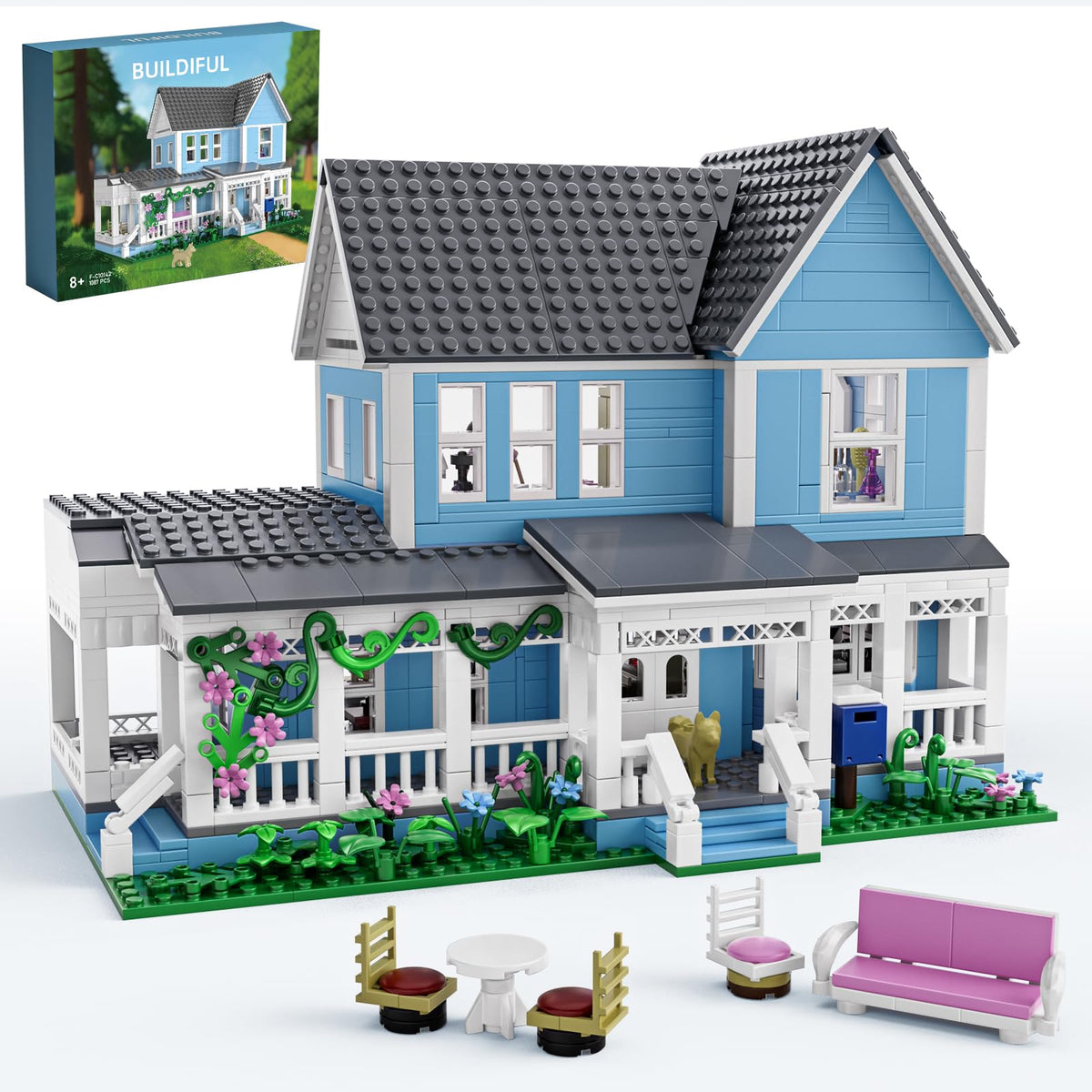 Building Block Toys Set 1107 PCS M1713