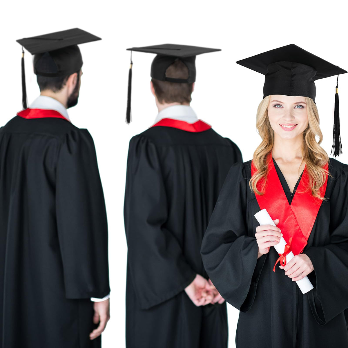 Graduation Cap Bulk Halloween Costume Accessory R192