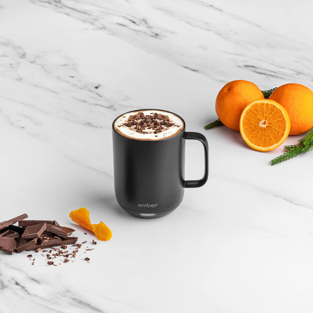 10 oz Temperature Control Smart Mug with Milk Frother N1139