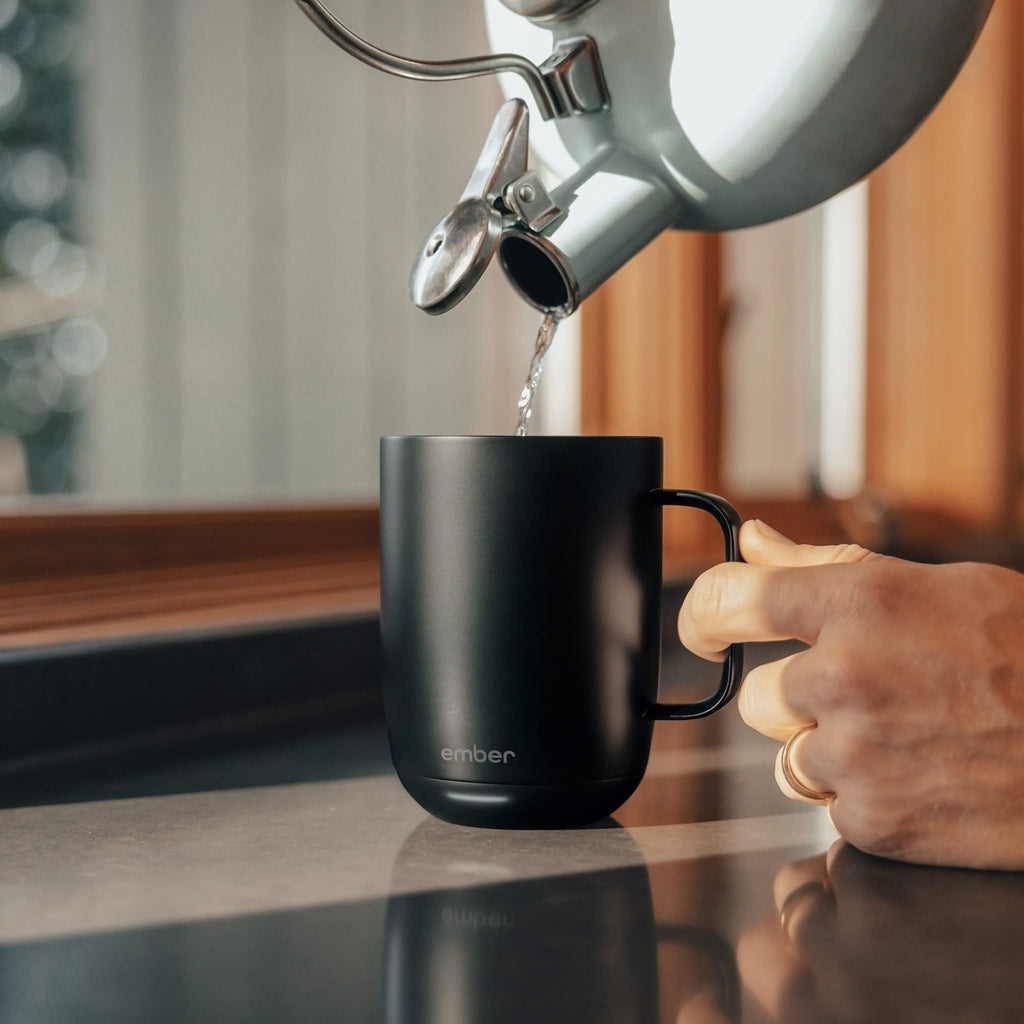 10 oz Temperature Control Smart Mug with Milk Frother N1139