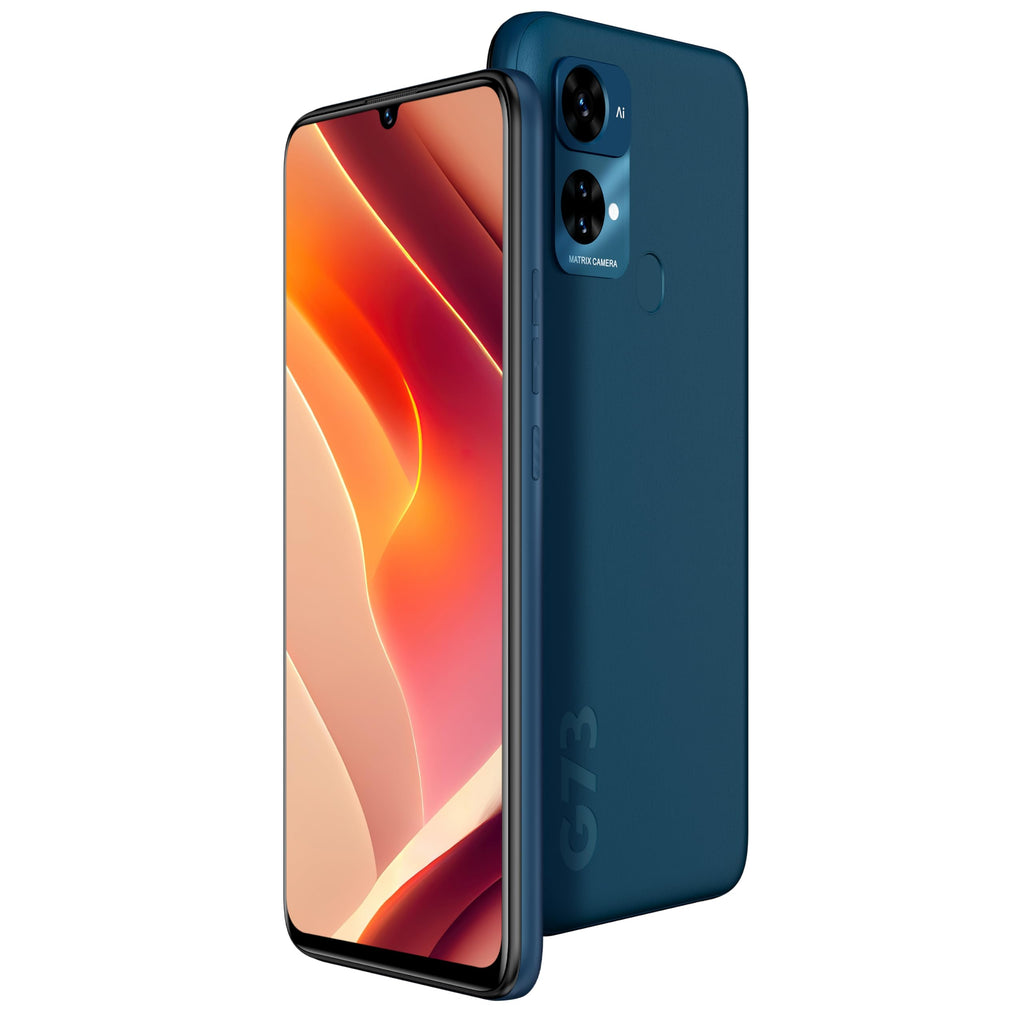 Unlocked 6.8” HD+ Infinity Display 128/6GB Triple 50MP Camera Blue P6172