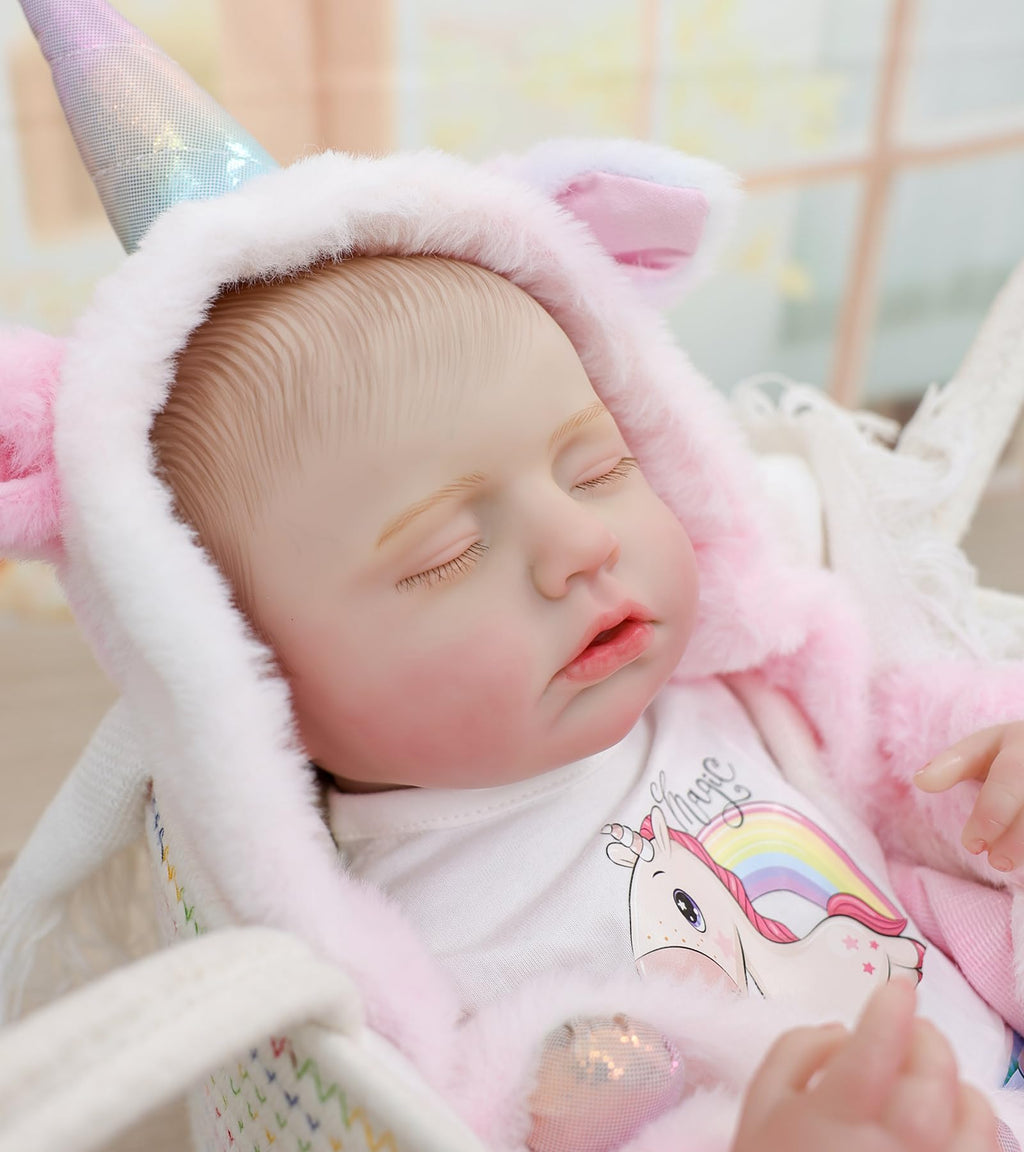 20 Inch Realistic Full Body Vinyl Baby Doll D3606