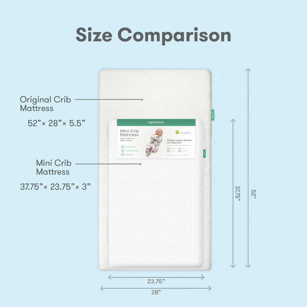 Mini Crib Mattress Breathable Washable Q895