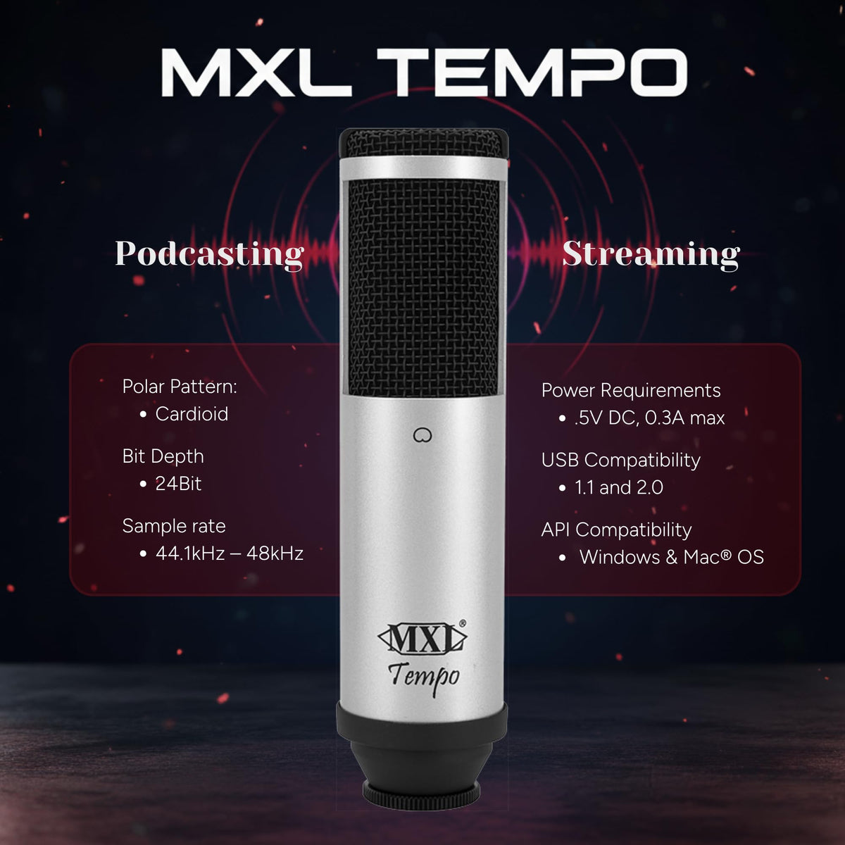 USB 2.0 Condenser Microphone E8982