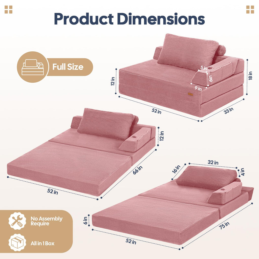 Folding Sofa Bed Chair Y22634