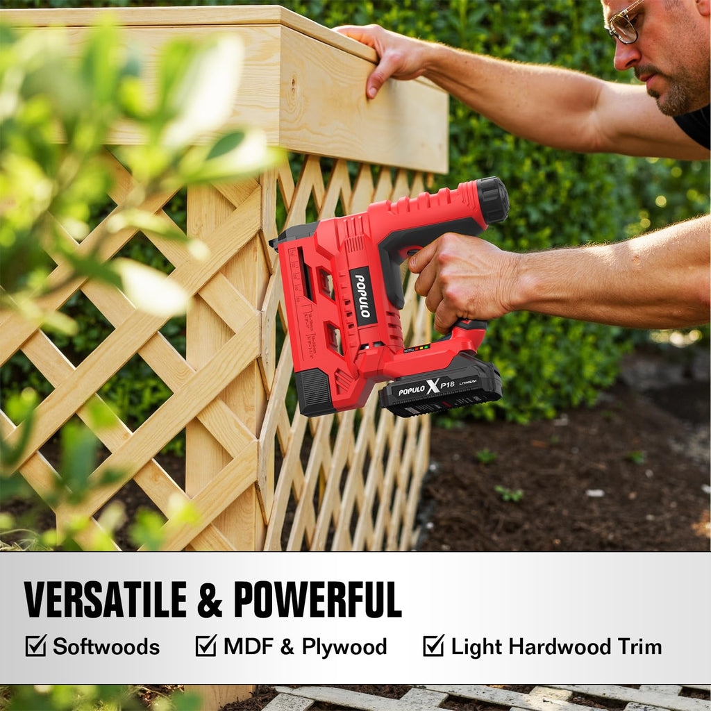 18 Gauge 2 In 1 Cordless Brad Nailer Stapler Z618