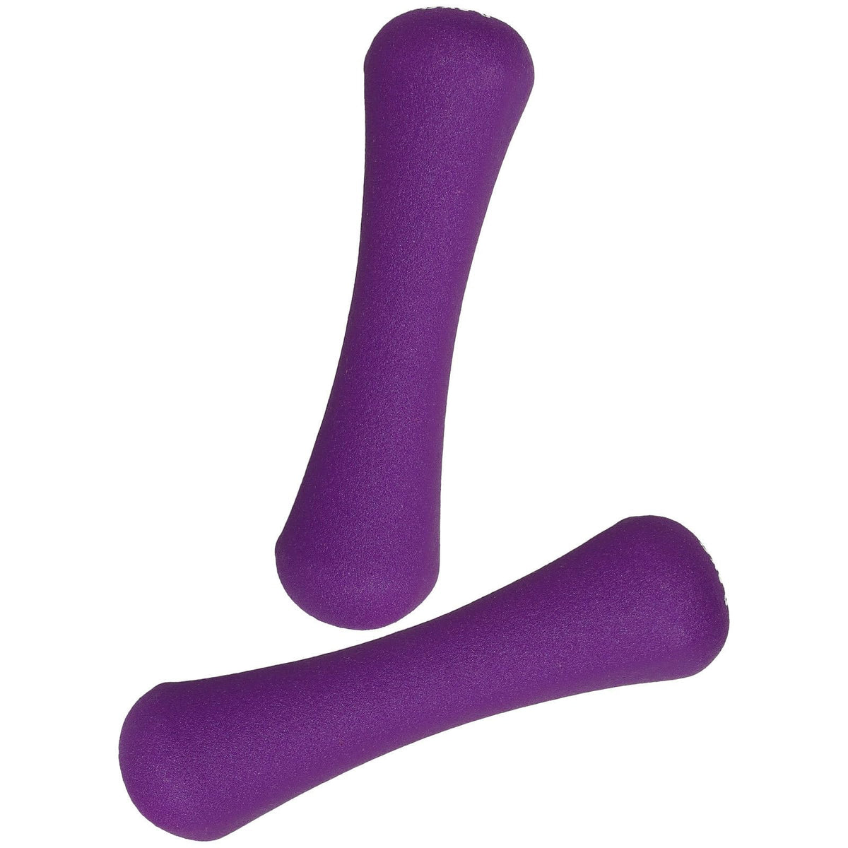 2pcs 0.5kg Purple Neoprene Coated Bone Shaped Dumbbells W285001