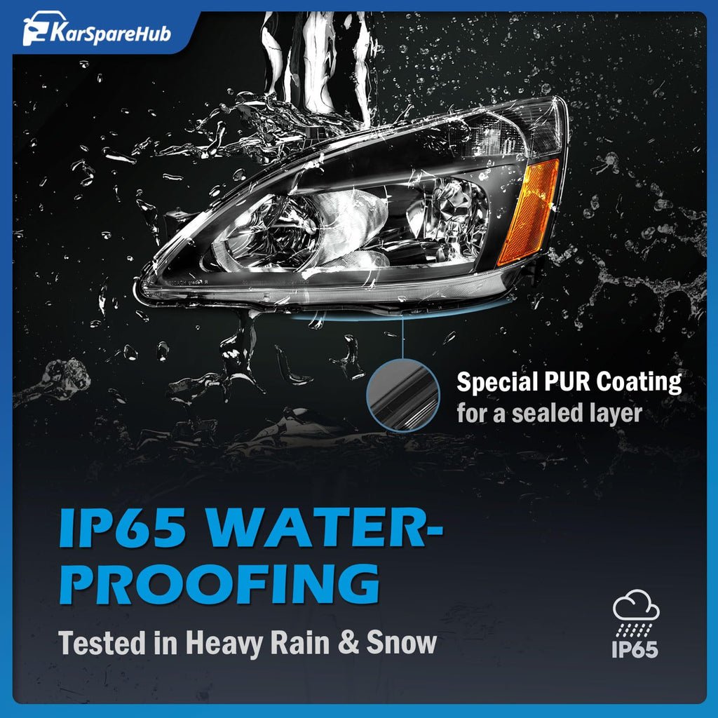Halogen Headlights with Bulbs S78073