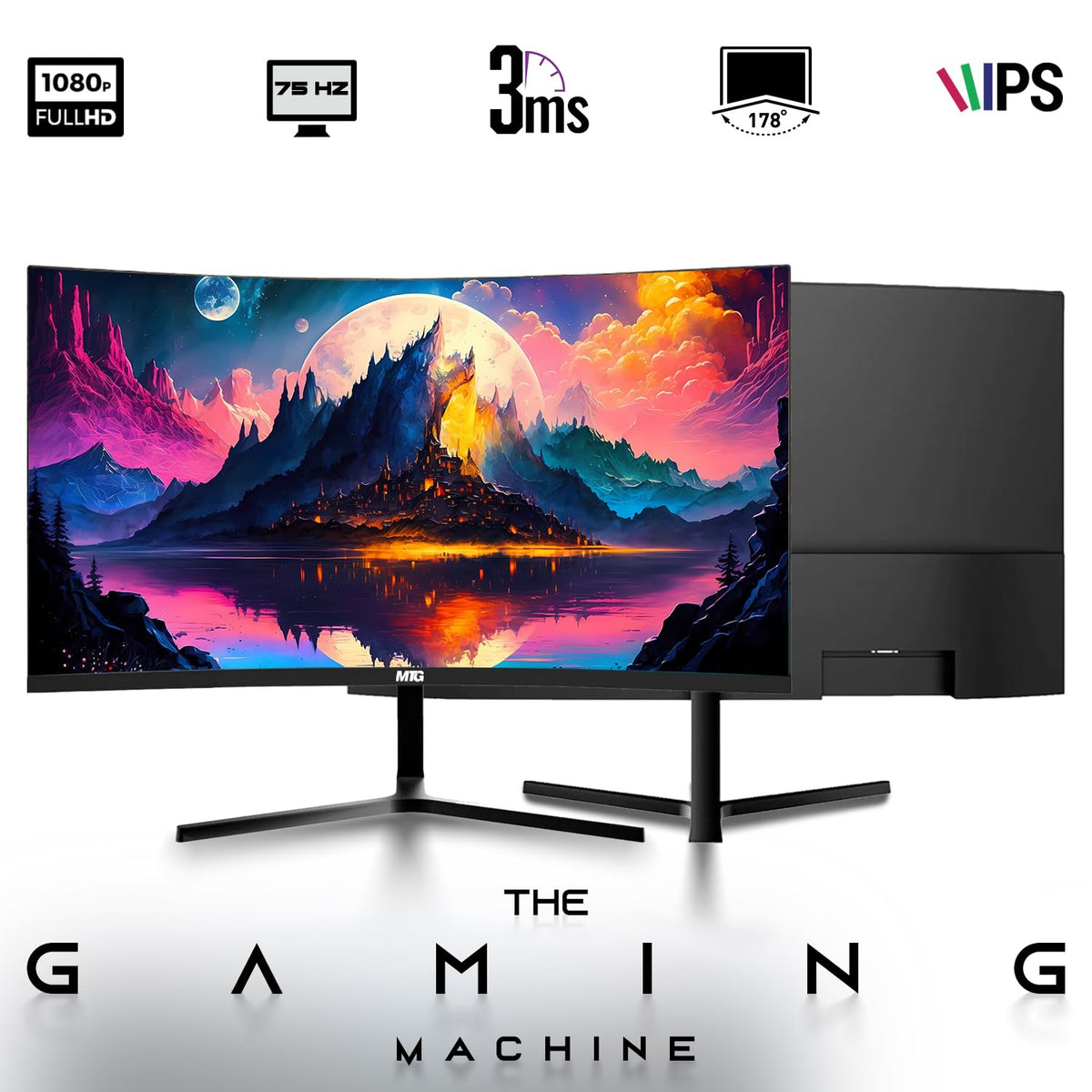 Gaming Tower PC, i5 8th Gen, 16GB RAM, 1TB Nvme Y3642