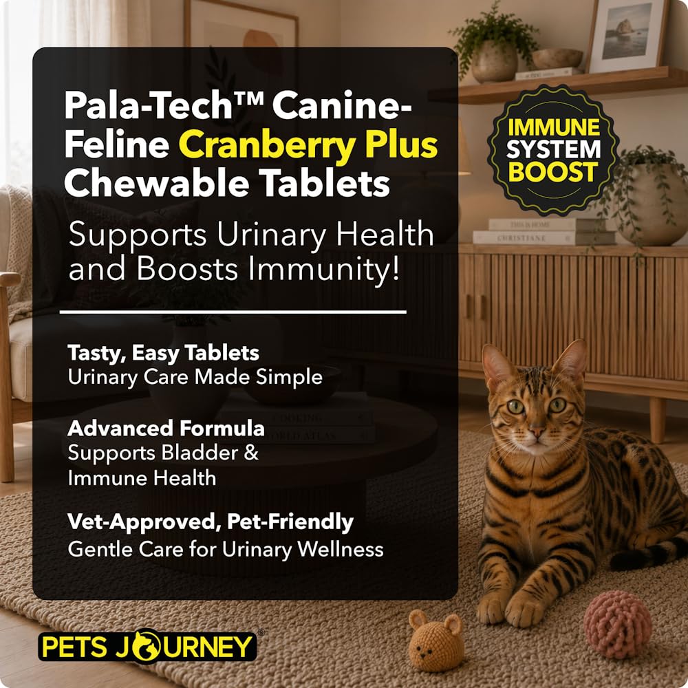 Cranberry Supplement for Dogs & Cats 60 Chewable Tablets F9288