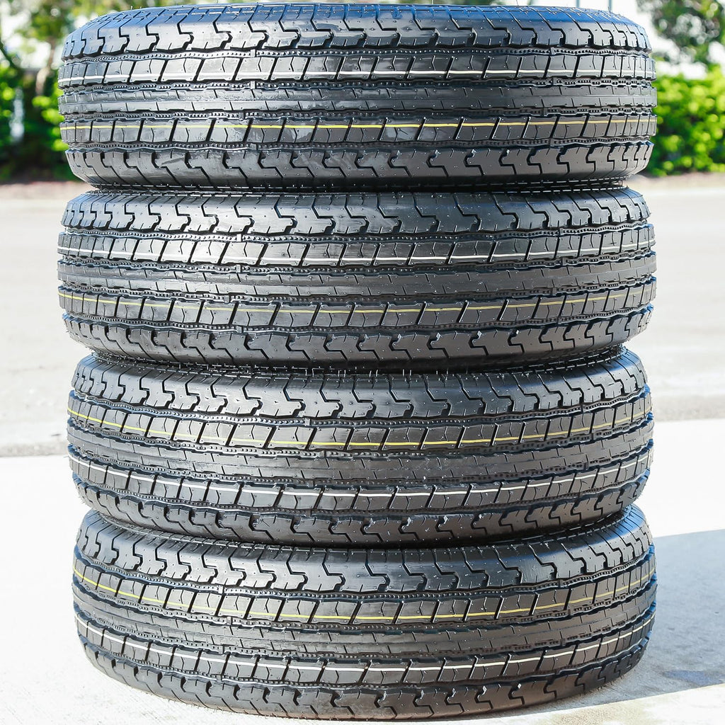 4 x ST205/75R15 All Season 8 Ply Semi-Steel Tires B878