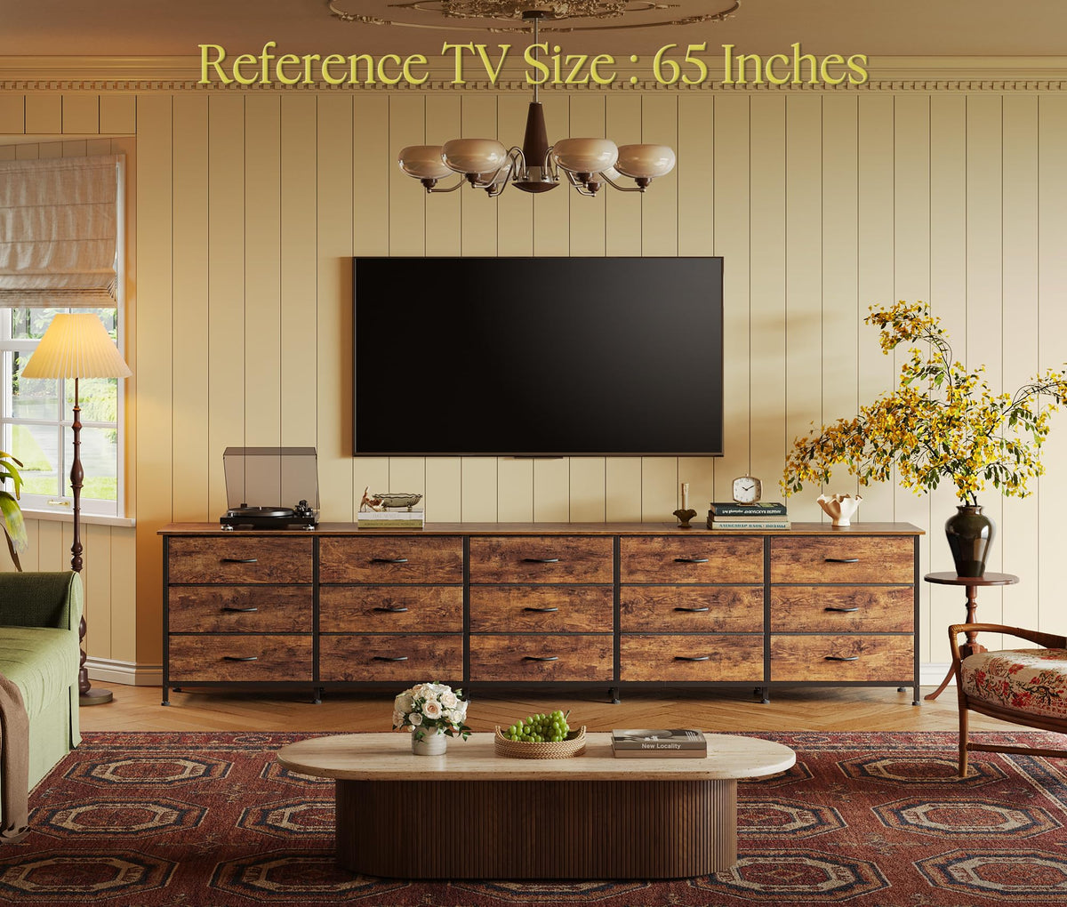 94.5 Inch Extra Long Dresser E7649