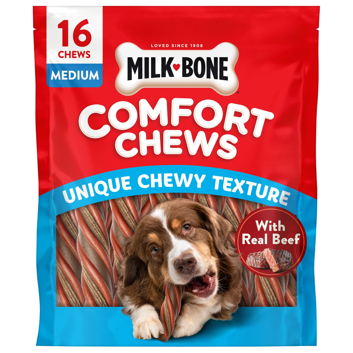 Real Beef Dog Chews F148328