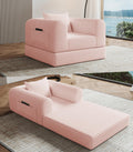 2 in 1 Convertible Sleeper Chair Folding Sofa Bed D883190