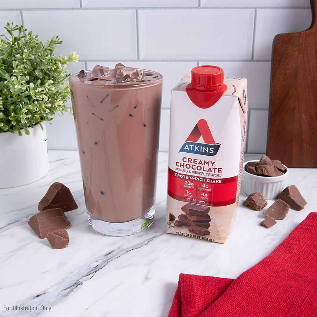 Creamy Chocolate Protein Shake, 23g Protein, 12 Count Q755