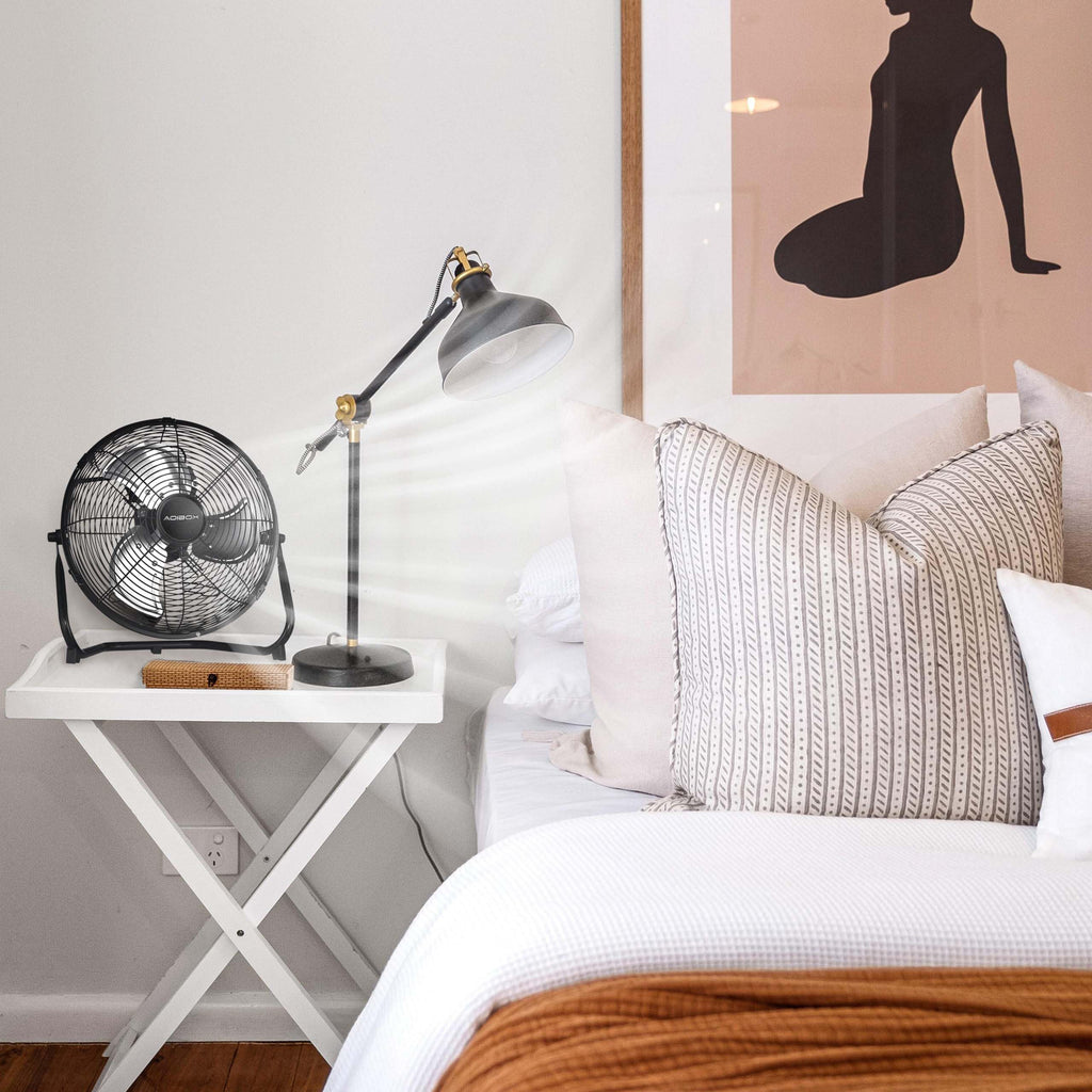 20 in. 3 Speed Metal Floor Fan with Tilting Head J42755