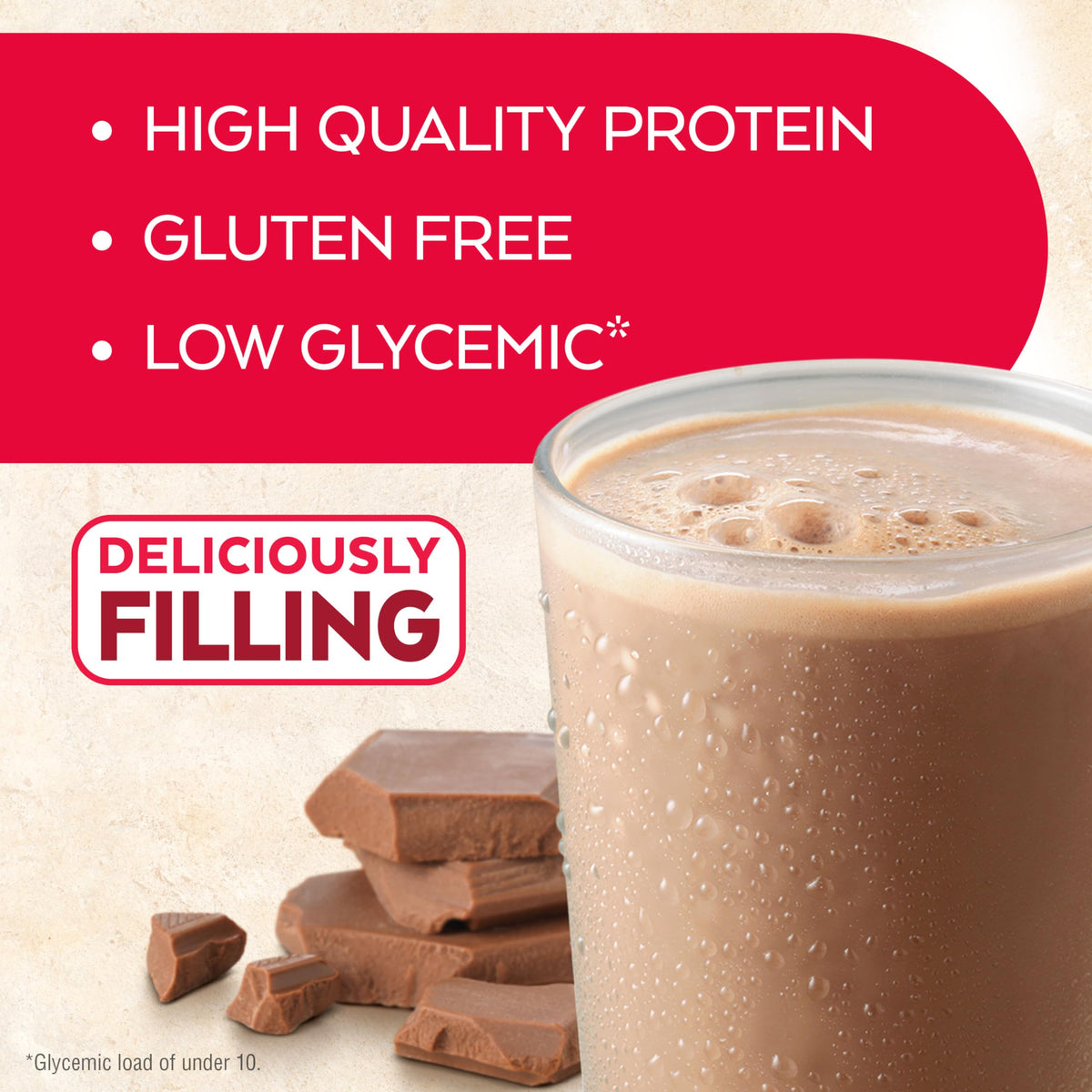 Creamy Chocolate Protein Shake, 23g Protein, 12 Count Q755
