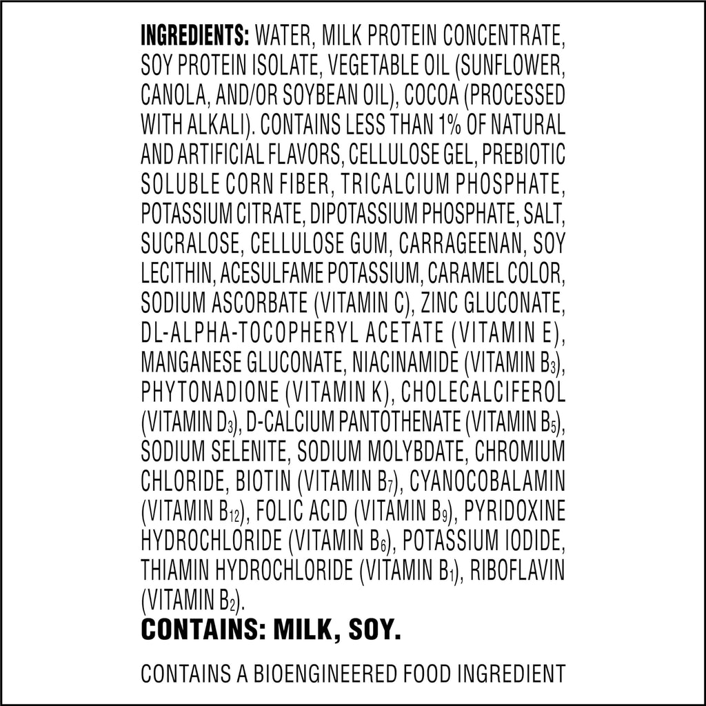 Creamy Chocolate Protein Shake, 23g Protein, 12 Count Q755