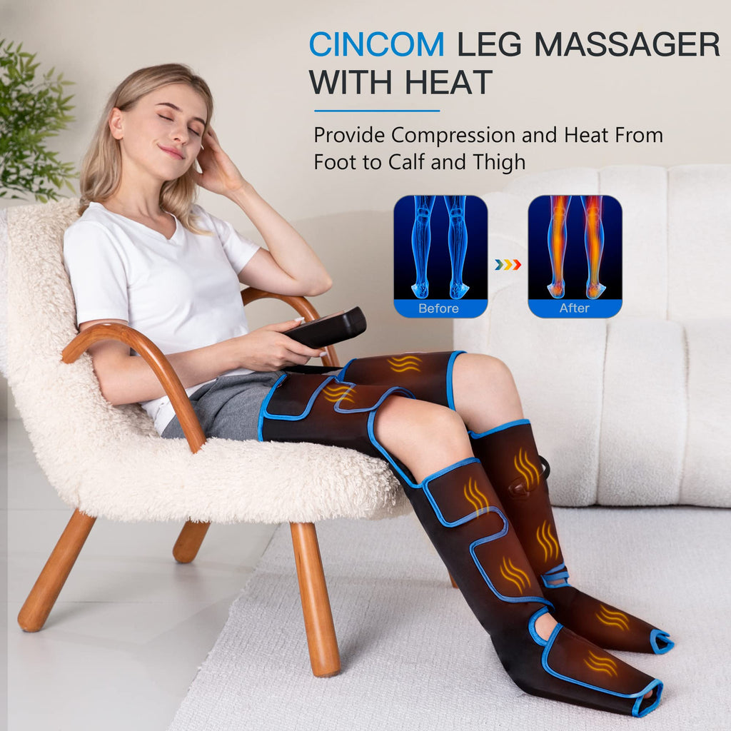 Leg Massager with Heat and Compression M645
