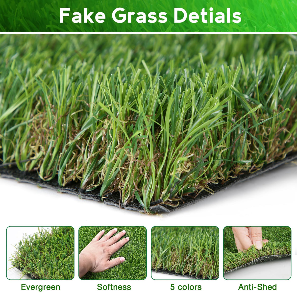 Large Artificial Grass Pad for Dogs Potty, 4 FT X 6 FT Z601