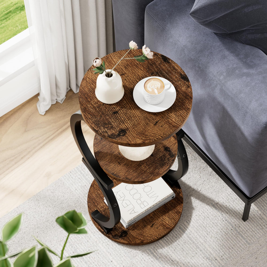 3-Tier Round Side Table X550