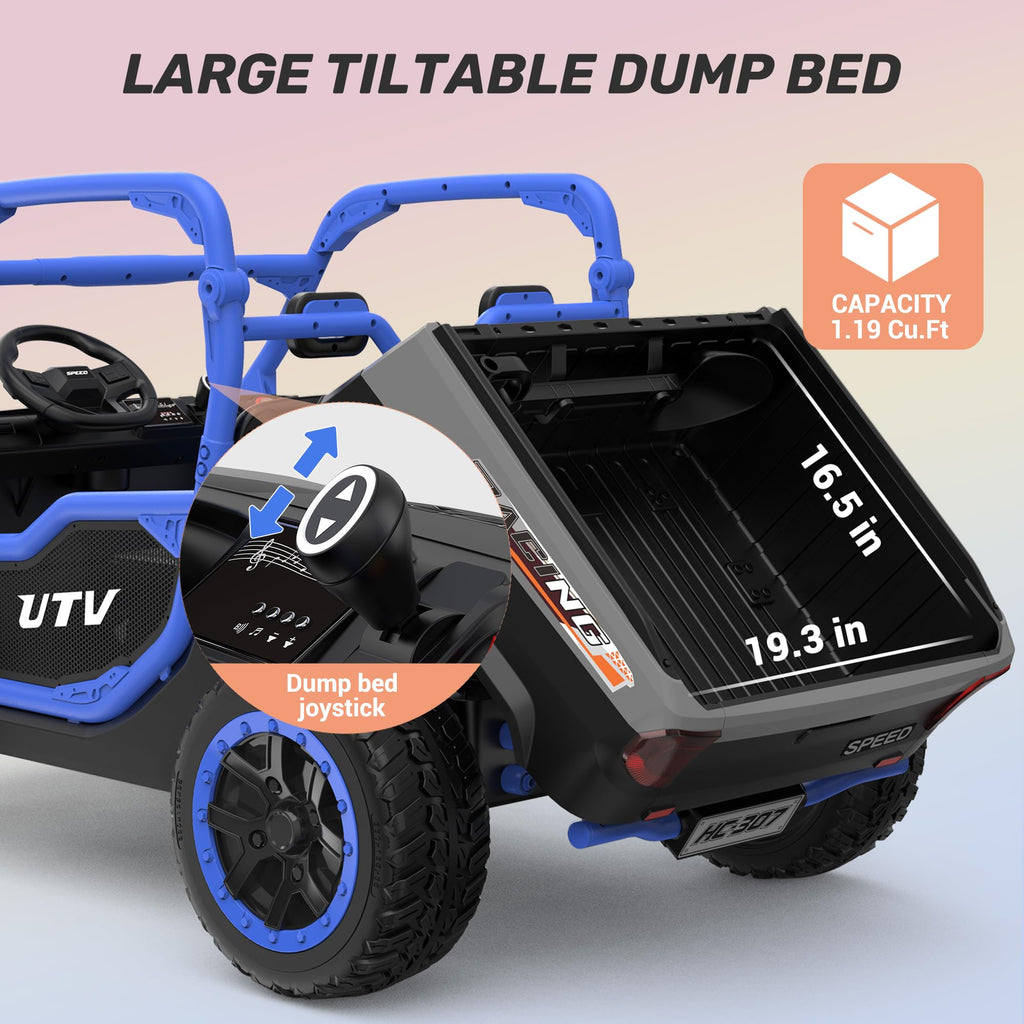 24V Ride On Dump Truck 2 Seater J439848