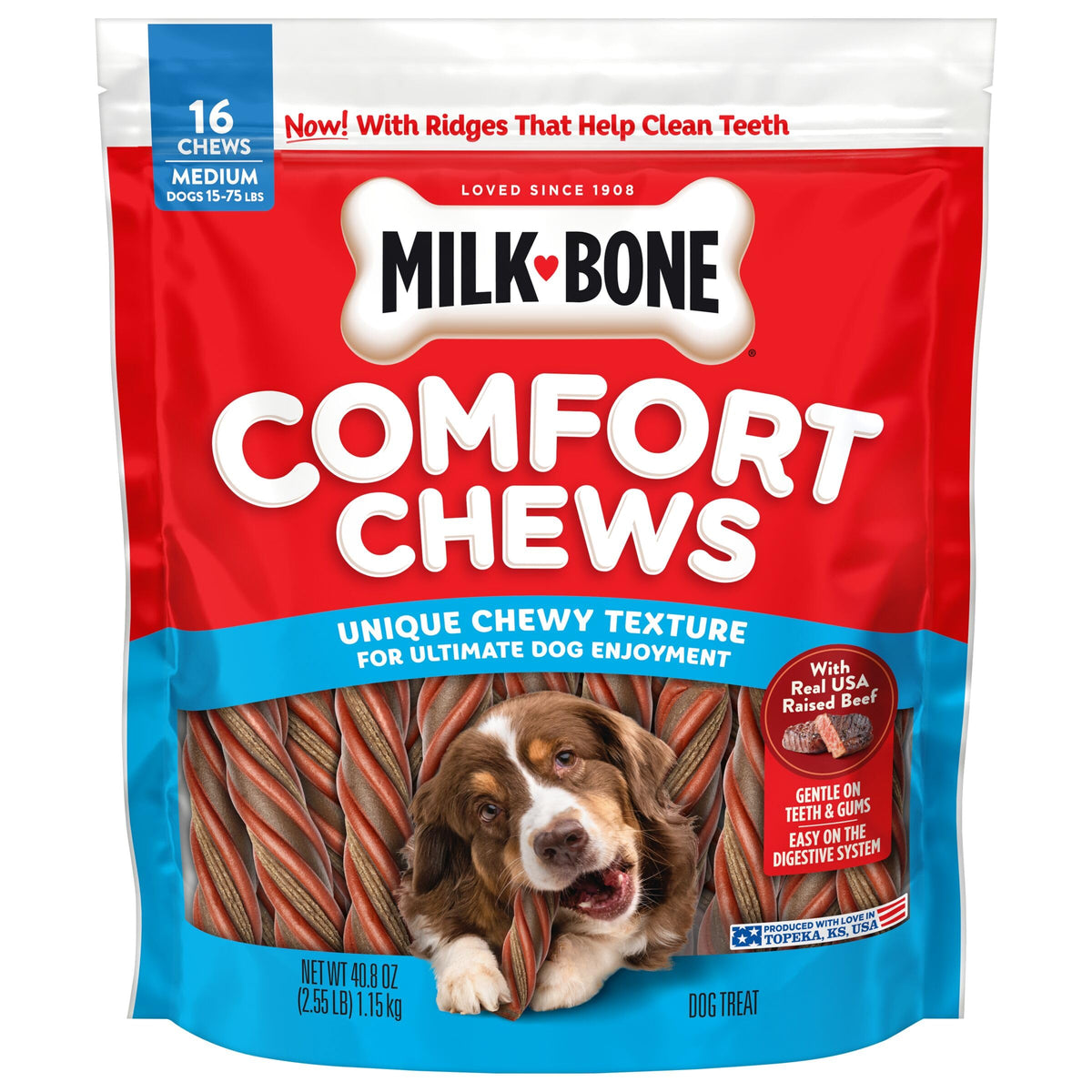 Real Beef Dog Chews F148328
