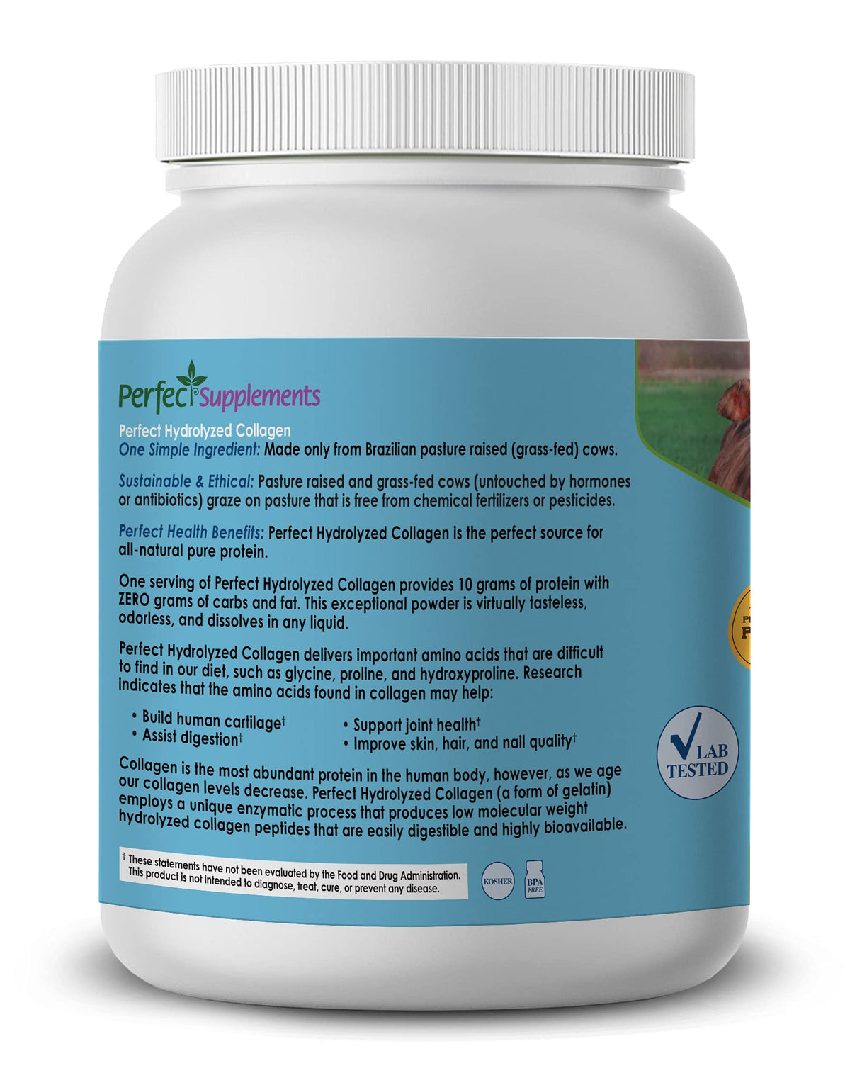 Hydrolyzed Collagen Powder 660 Grams K684171