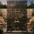 72in Laser Cut Steel Privacy Screen Z134