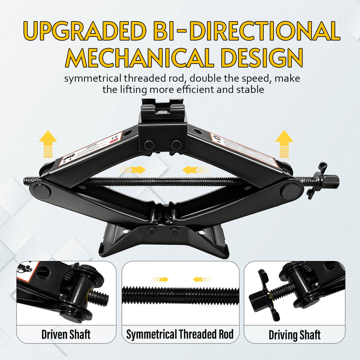 3 Ton Scissor Jack Kit with Lug Wrench R425