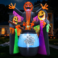 8FT Halloween Inflatable with Light Yard Decor Z9795