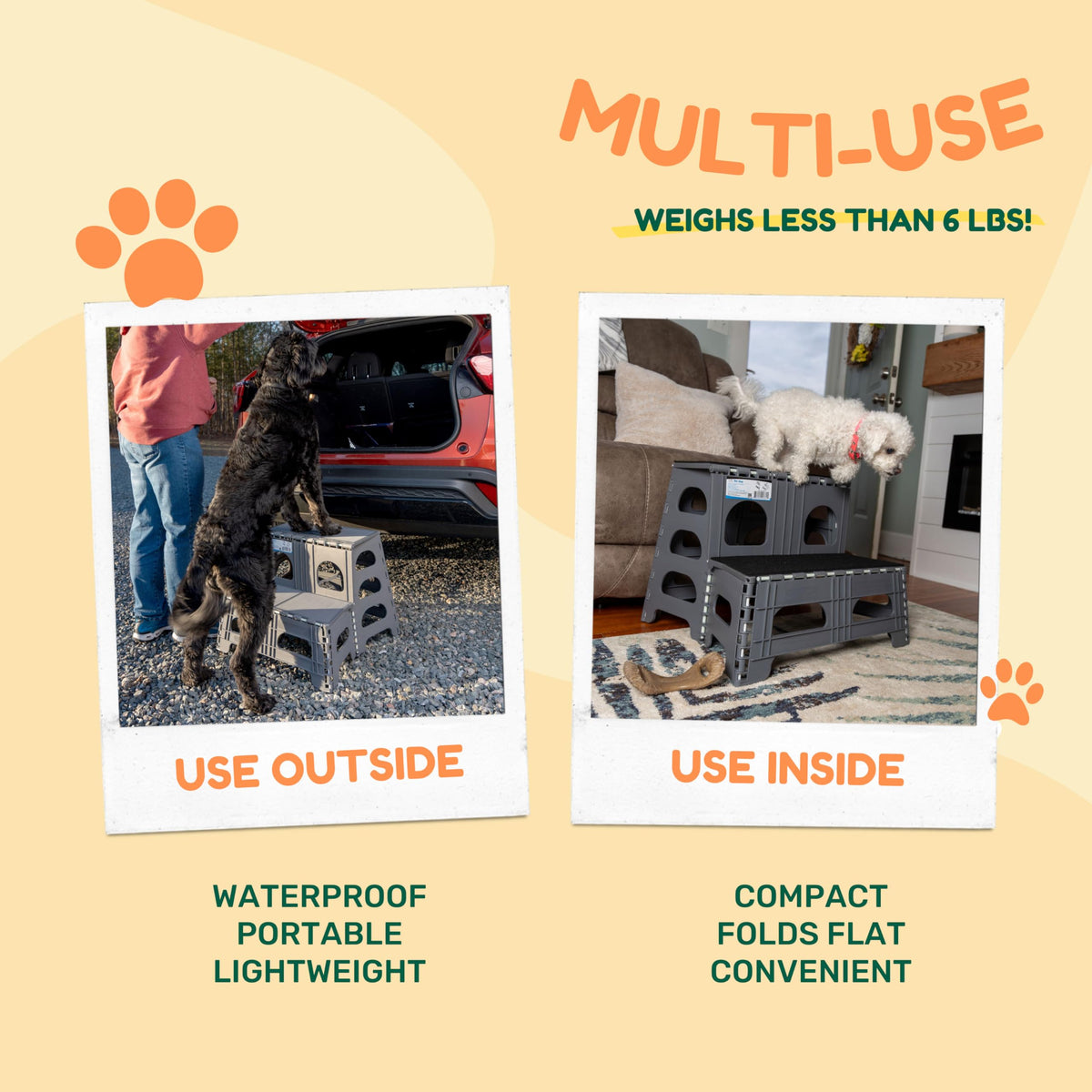 Foldable Dog Stairs F119769