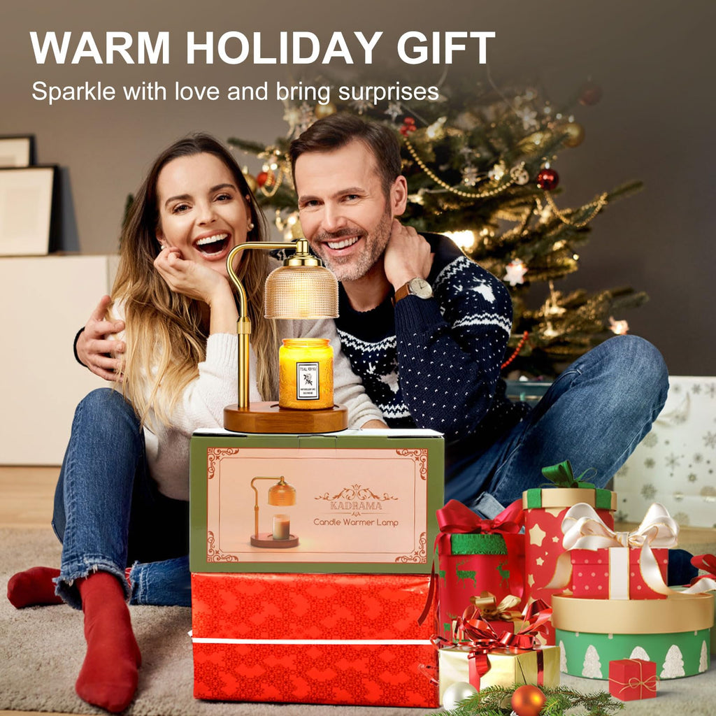 Electric Candle Warmer Lamp with Timer Dimmable Height Adjustable H8514
