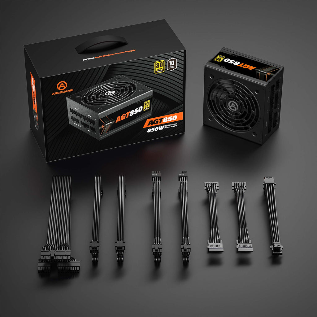 850W 80+ Gold Fully Modular ATX Power Supply N465