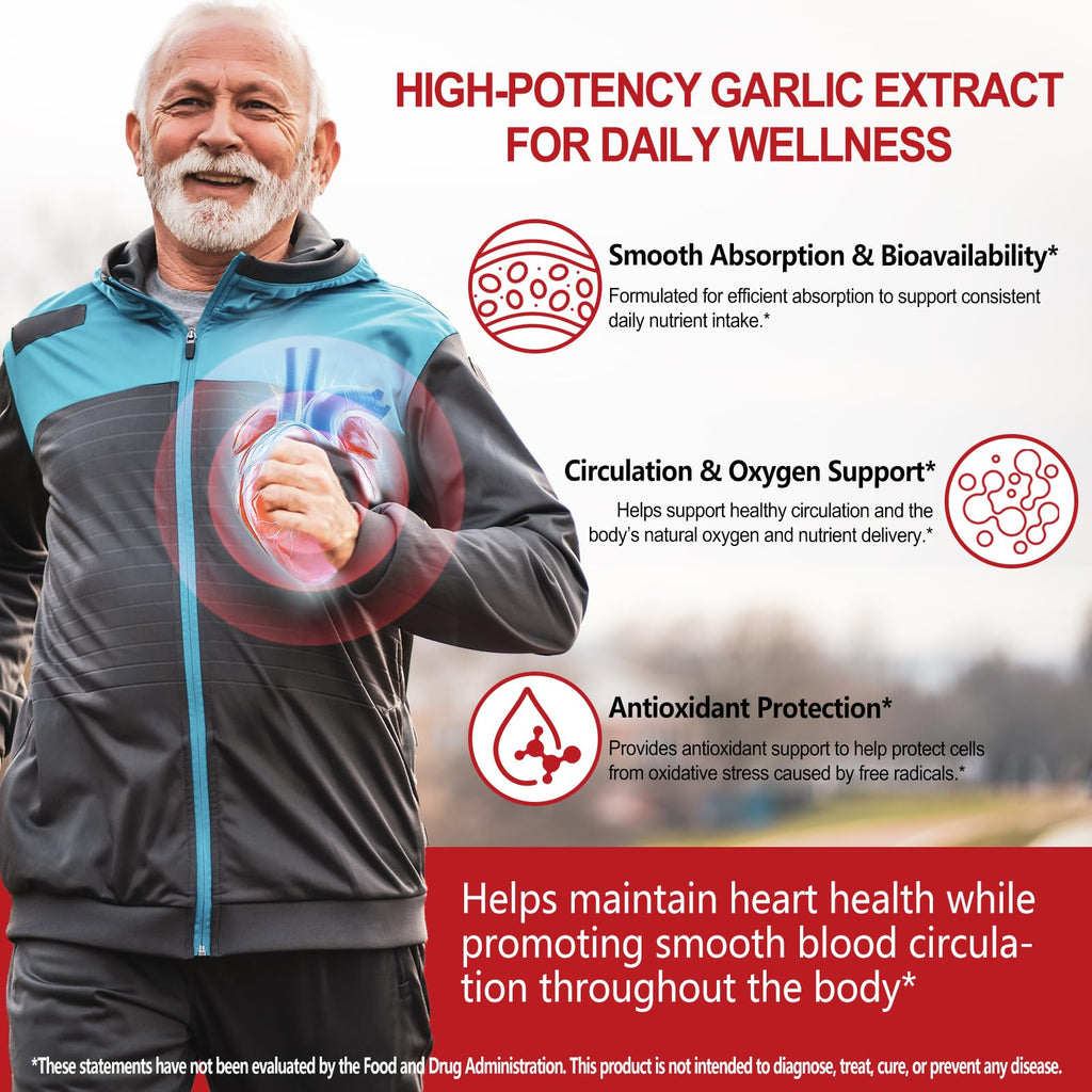 Odorless Garlic Supplement 300 Softgels Y5000