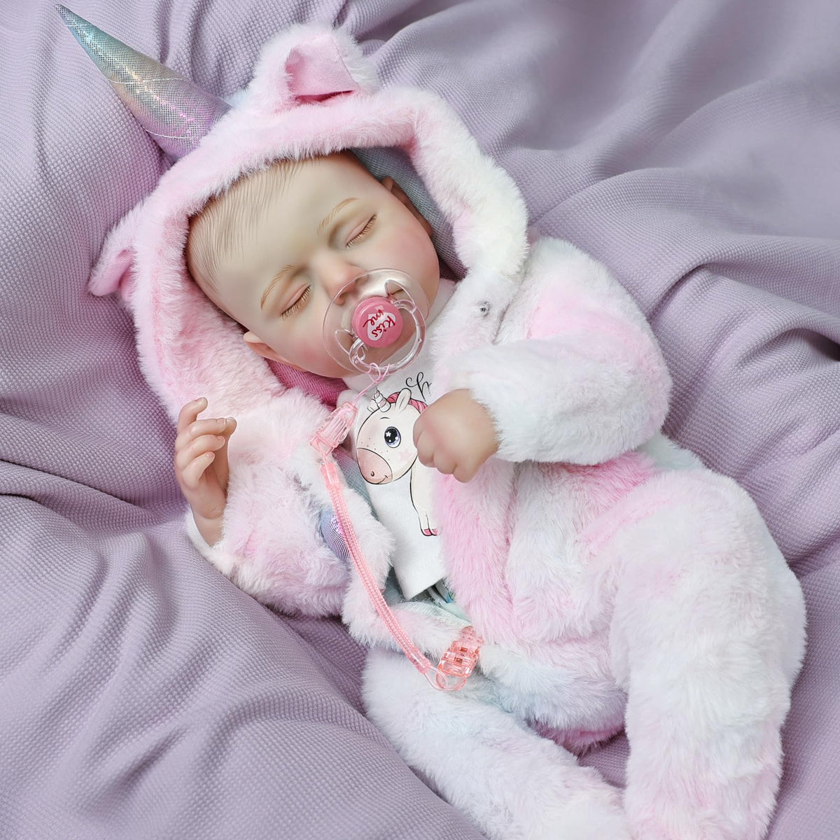20 Inch Realistic Full Body Vinyl Baby Doll D3606