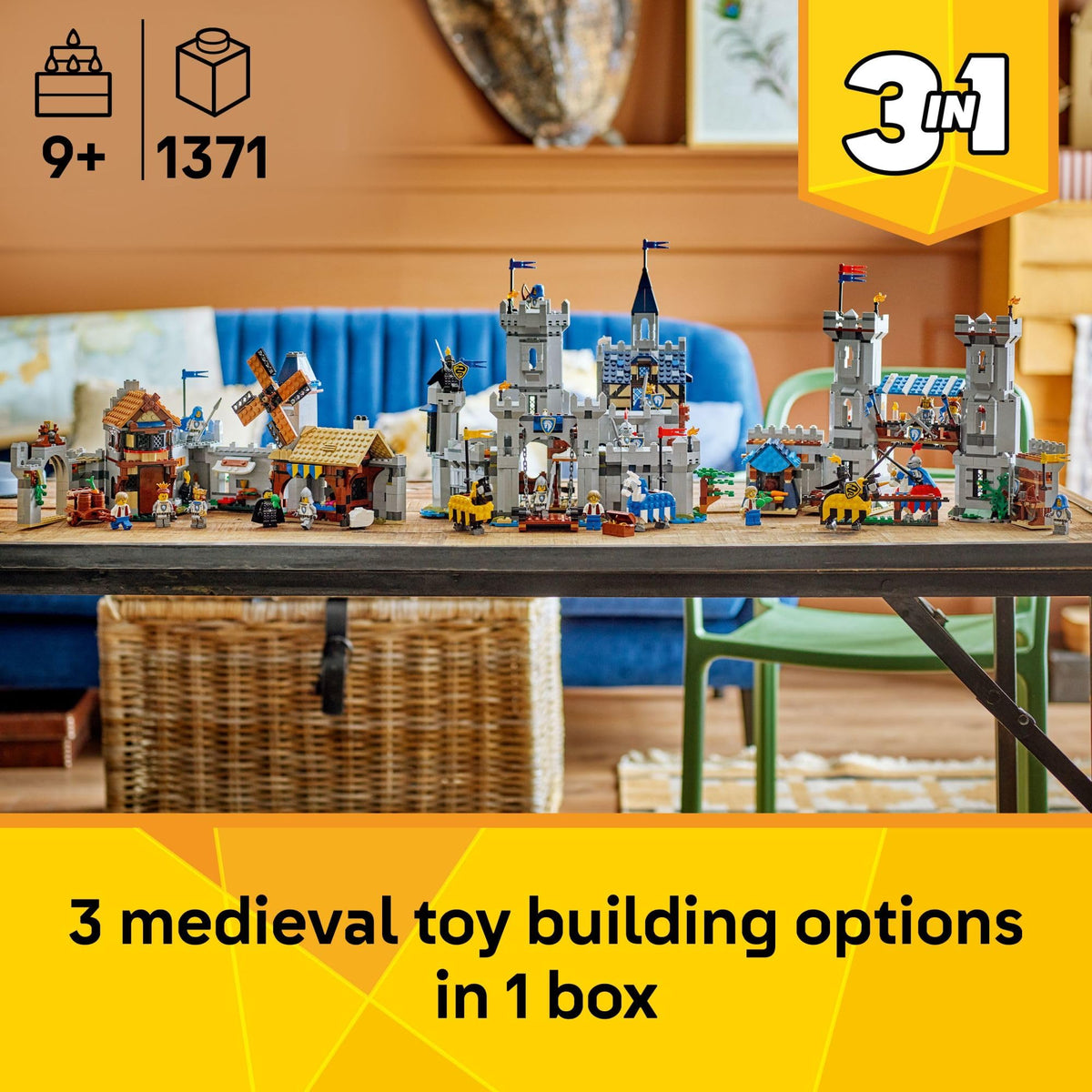 Medieval Horse Knight Castle Building Toy B52038