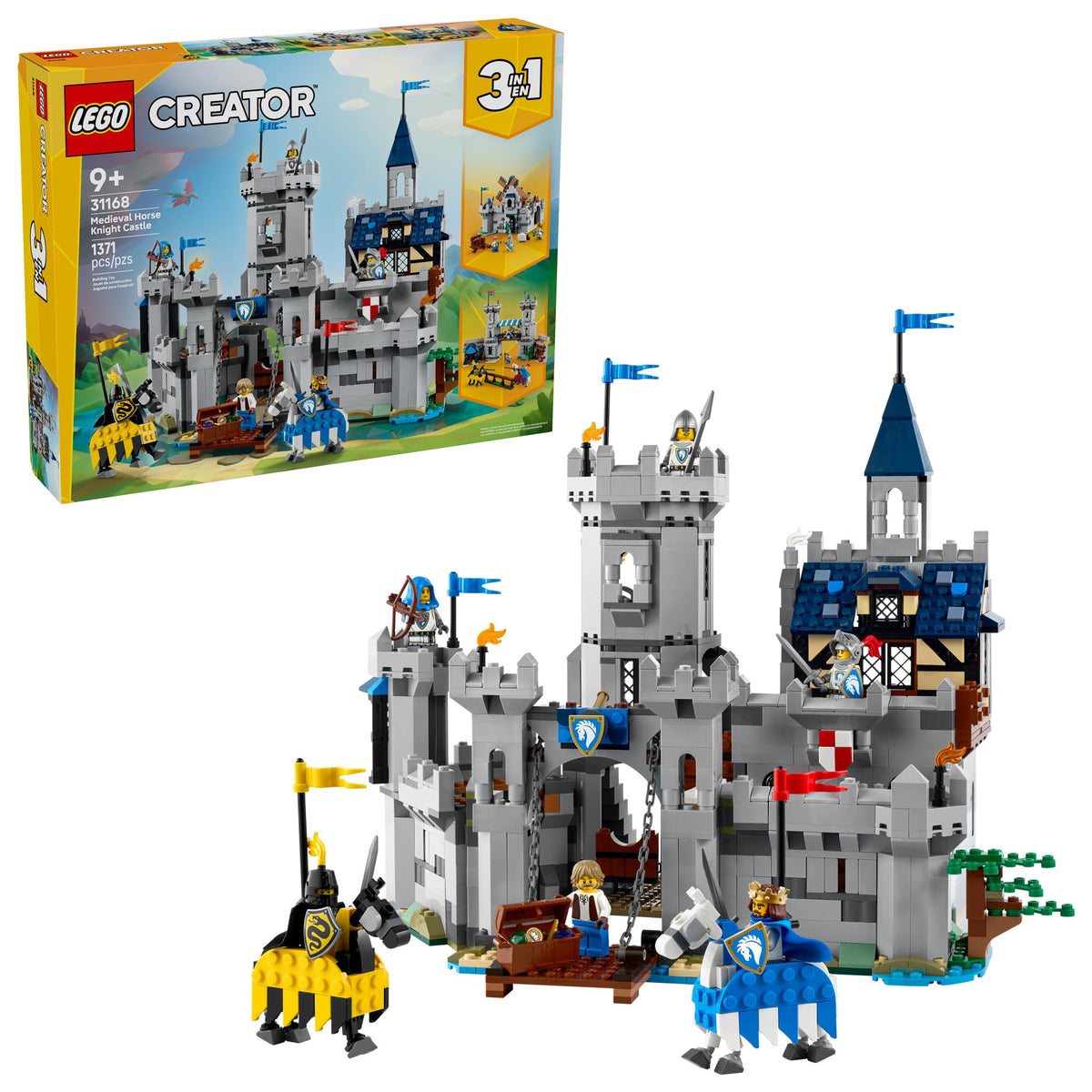 Medieval Horse Knight Castle Building Toy B52038