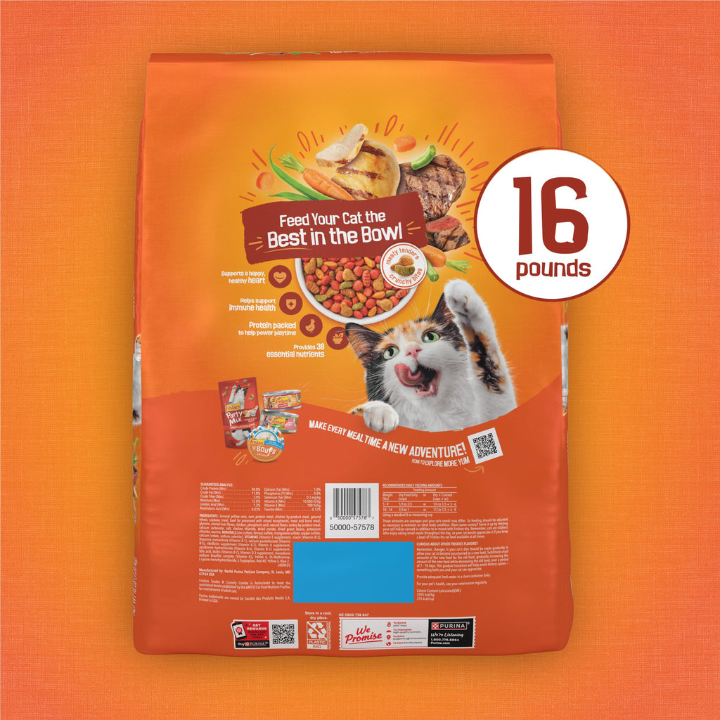 Dry Cat Food 16 lb Bag C152477