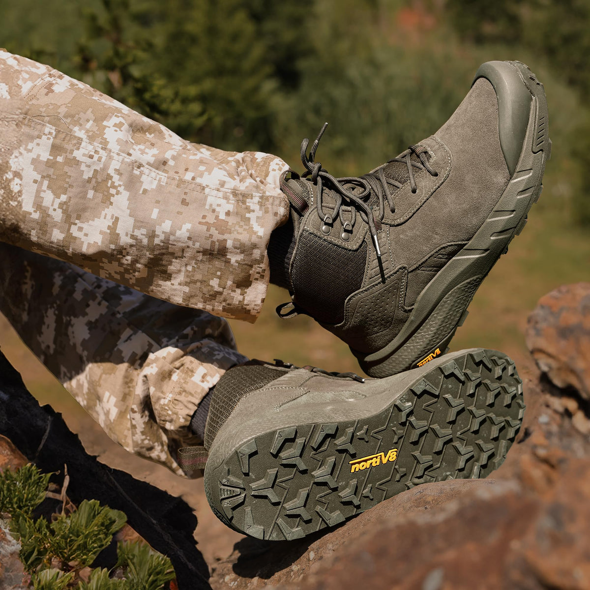 Waterproof Military Tactical Work Boots I75838